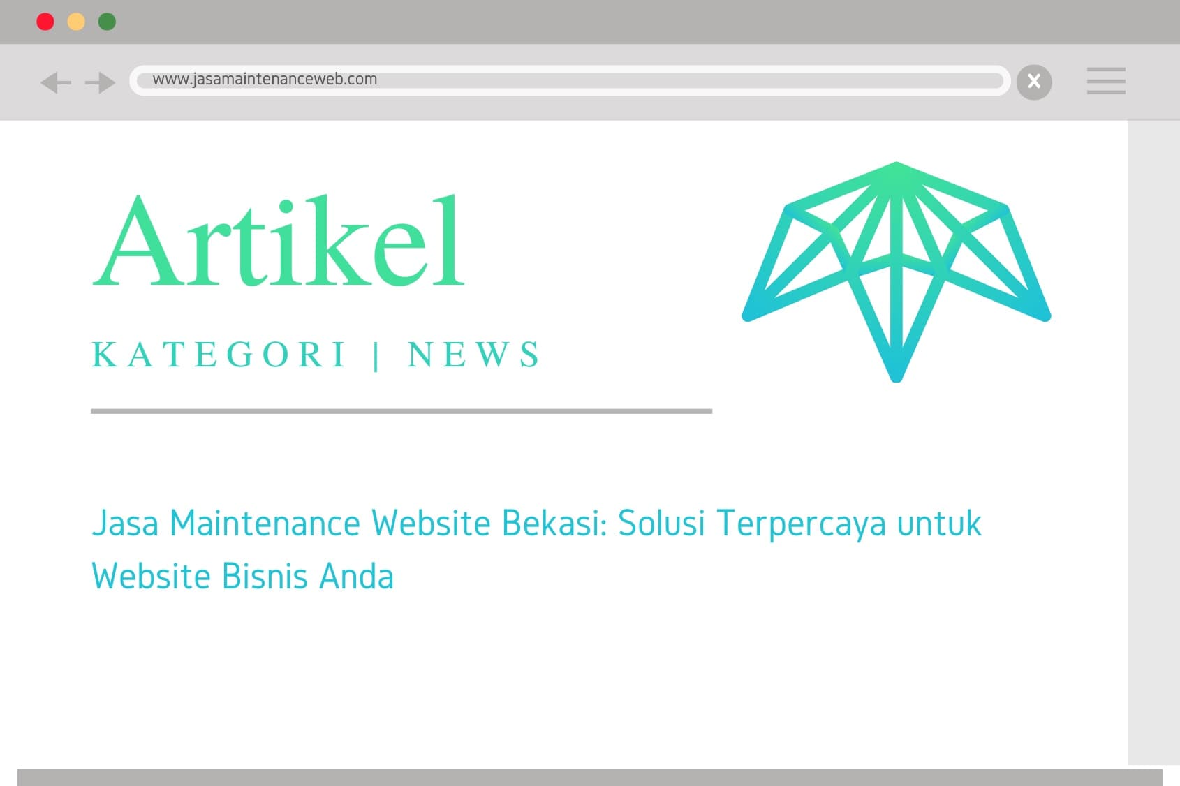 Jasa Maintenance Website Bekasi: Solusi Terpercaya untuk Website Bisnis Anda